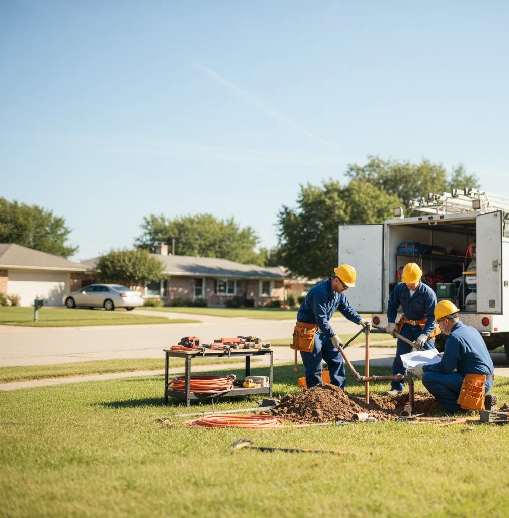 Sewer Line Repair in Chandler, OK